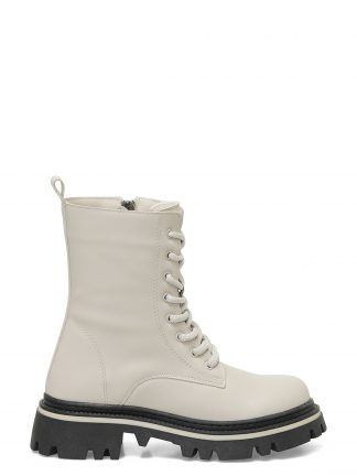 نیم بوت ارتشی زنانه بژ زیپدار مدل RUSOL 4PR کینتیکس تصویر ۱