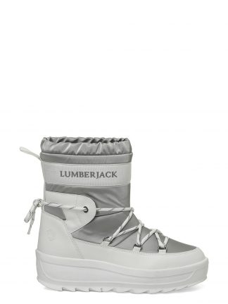 نیم بوت برفی زنانه سفید مدل KELLY 4PR لامبرجک تصویر ۱