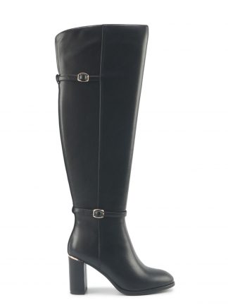 بوت پاشنه دار زنانه مشکی مدل ORIANA 5PR ناین وست تصویر ۱