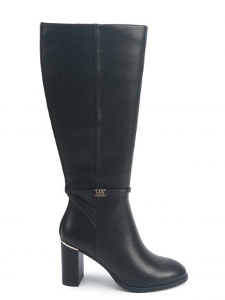 بوت پاشنه دار زنانه مشکی مدل ORTENS 5PR ناین وست تصویر ۱