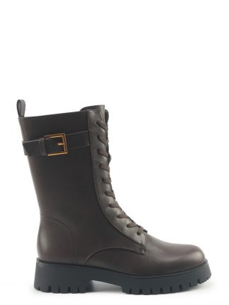 نیم بوت ارتشی زنانه قهوه ای مدل GREG 5PR ناین وست تصویر ۱