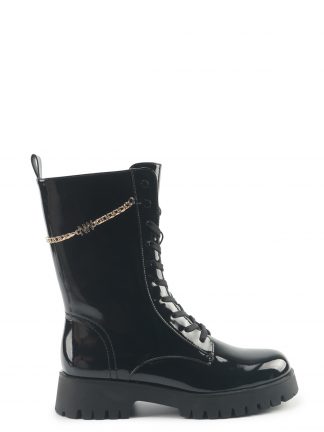 نیم بوت کلاسیک زنانه مشکی مدل GREGA 5PR ناین وست تصویر ۱