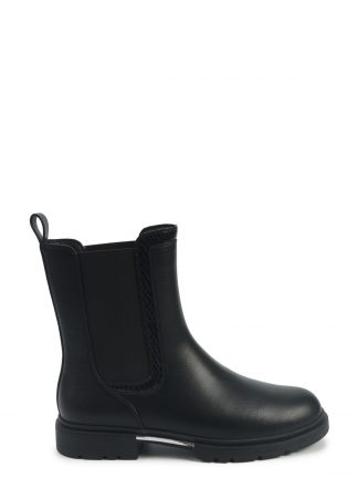 نیم بوت چلسی زنانه مشکی مدل POSEY 5PR ناین وست تصویر ۱