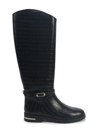 بوت کلاسیک زنانه مشکی مدل NUCIA2 5PR ناین وست تصویر ۱