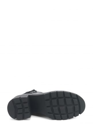 نیم بوت پاشنه دار زنانه مشکی سگک دار مدل KRIS 5PR اینجی تصویر ۱