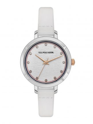 ساعت مچی زنانه سفید یو اس پولو