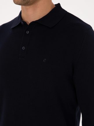 پلیور مردانه سرمه ای پیرکاردین