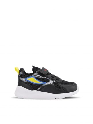 کفش کتانی پسرانه مشکی مدل KASHI KTN اسلازنگر تصویر ۱