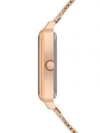 ساعت مچی زنانه صورتی طلایی یو اس پولو