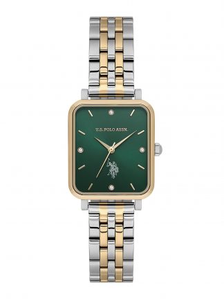 ساعت مچی زنانه طلایی یو اس پولو