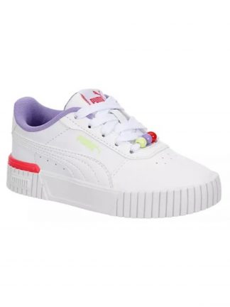 کفش اسپرت دخترانه سفید مدل Carina 2.0 Pearls Ps 398478-01 پوما تصویر ۱