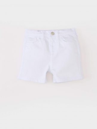 شلوارک نوزاد پسر سفید دفکتو تصویر ۱