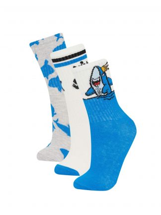 جوراب پسرانه سفید دفکتو تصویر ۱